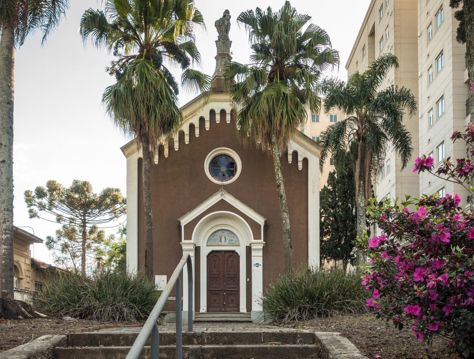Fotografando Curitiba Capela Nossa Senhora da Glória o interior