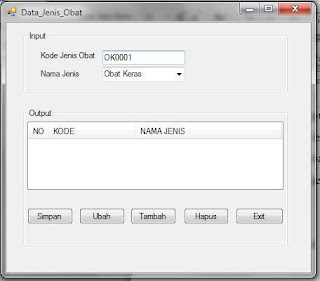 NeroZid's Blog: ERD: CDM, PDM. dan Desain Input Output Apotek xxx (3)