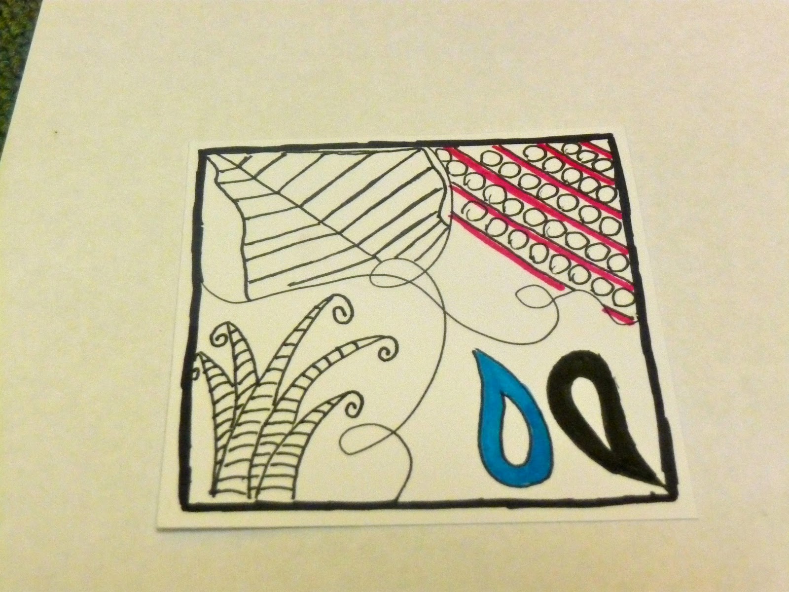 Teaching Your High Schooler Lesson Plan Zentangles