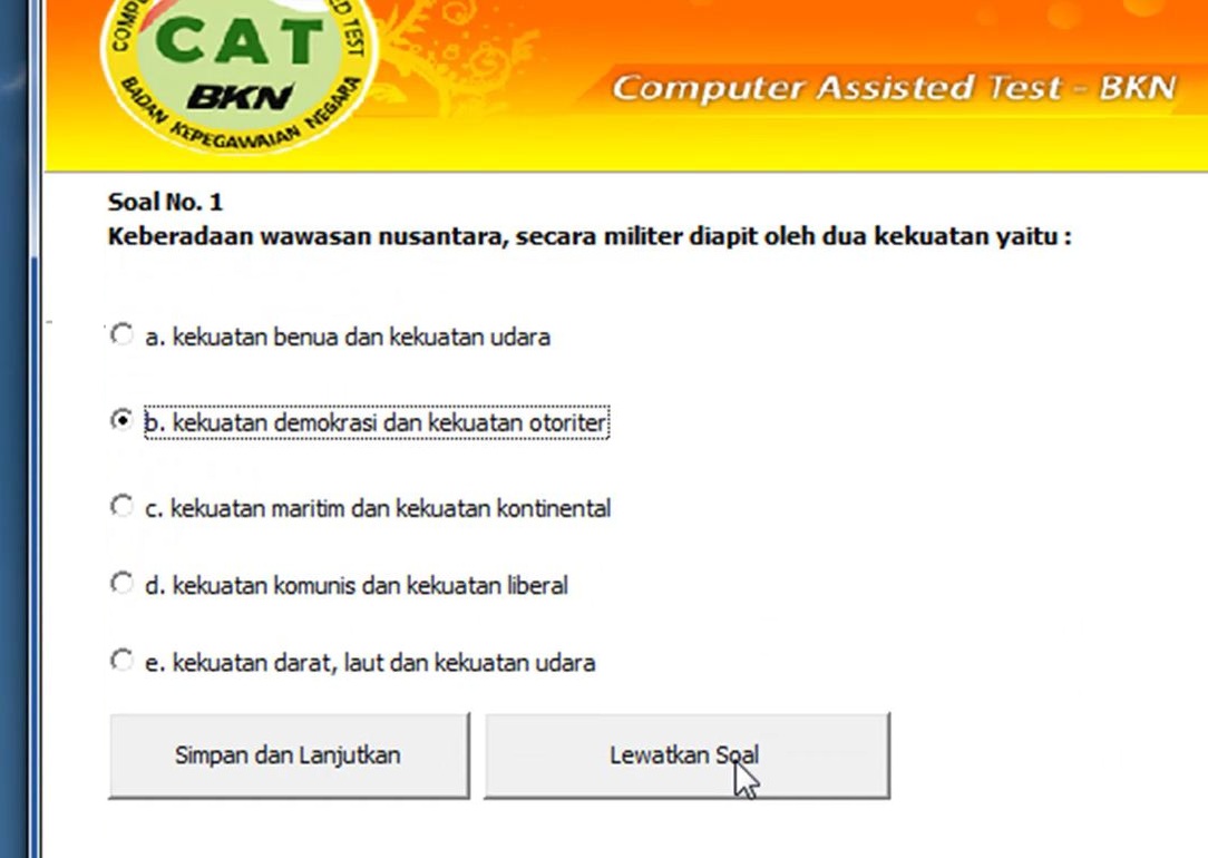 SOAL CPNS 2016 SOAL CPNS 2016