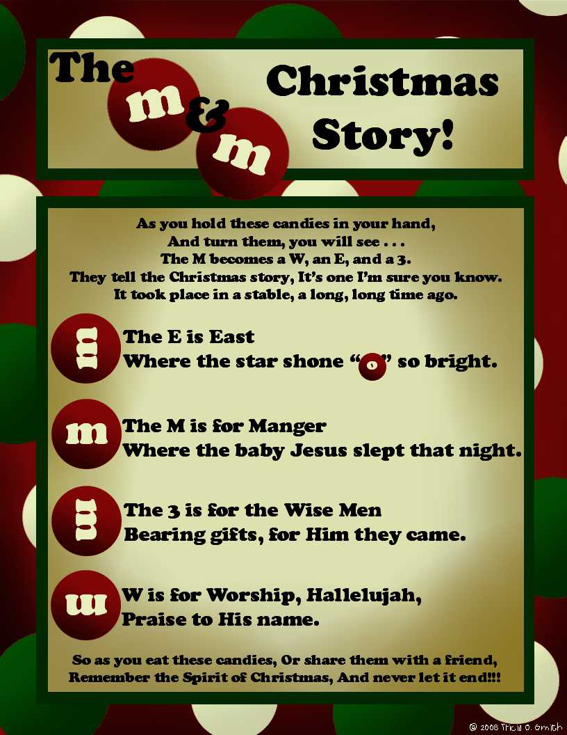Prepared NOT Scared! The M&M Christmas Story!