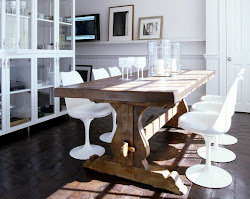 farmhouse tables modern dining room wolf table chairs farm kitchen chair furniture contemporary vincente mesa rustic sillas comedor wood mix