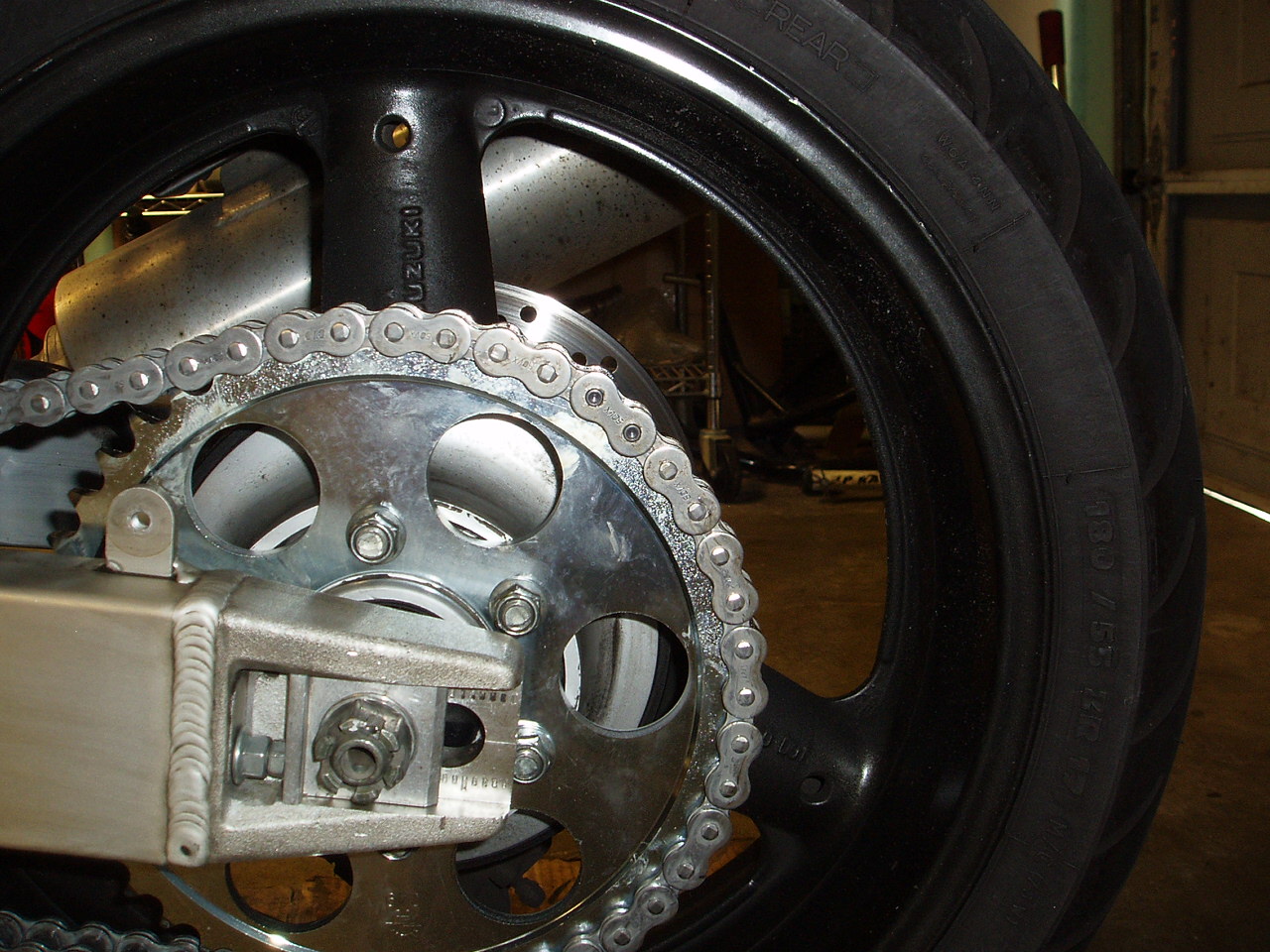 suzuki bandit chain adjustment