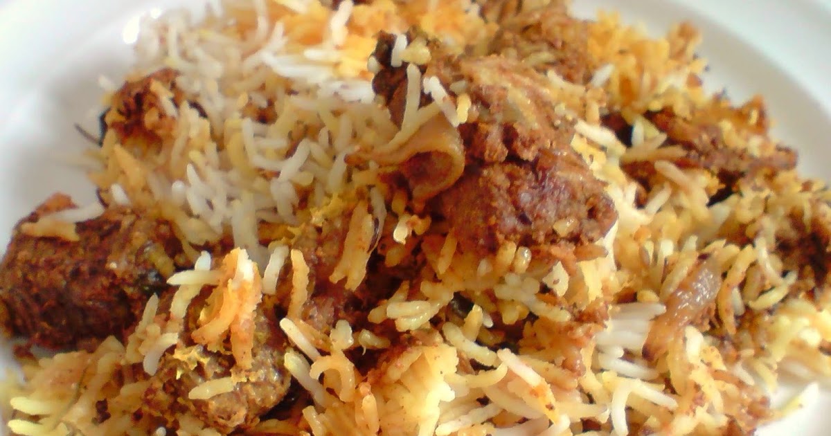 Biny's Recipes: Beef Dum Biriyani