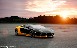 lamborghini aventador yellow hd cars sunset background landscape wallpapers autos modified desktop auto lamborgini vehicles speedy engines sports gallardo super