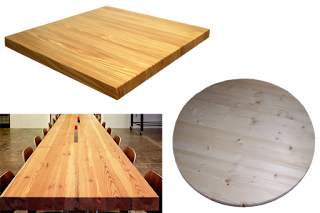 mặt bàn gỗ Thông ghép Thanh