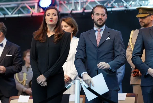 Duke Henri, Duchess Maria Teresa, Prince Guillaume, Princess Stephanie, Prince Felix, Princess Claire, Prince Louis, Princess Alexandra