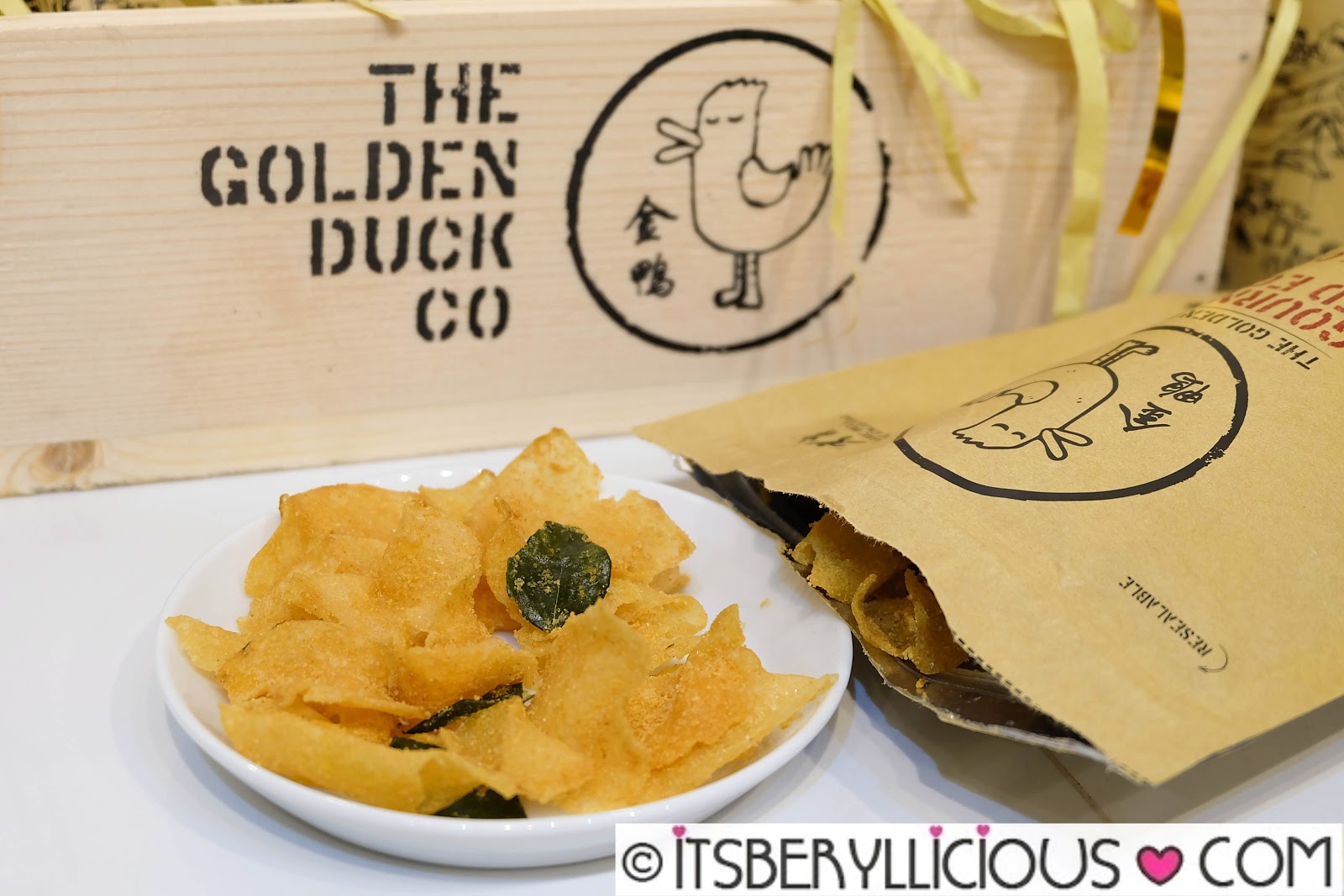 The Golden Duck Gourmet Salted Egg Yolk Potato Chips of Singapore, Now