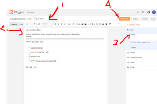 Cara Membuat Blog Gratis di Blogger | blog