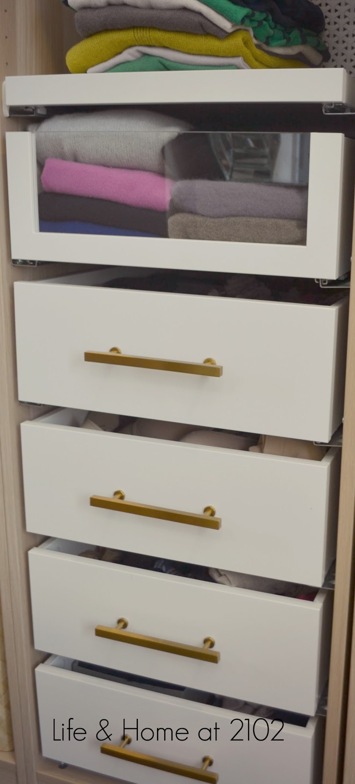 Life & Home at 2102 Guide to Building your own Closet using the IKEA