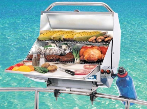 blast emulering mentalitet Daily Boater Boating News: Marine Product Review: Magma Boat Grill
