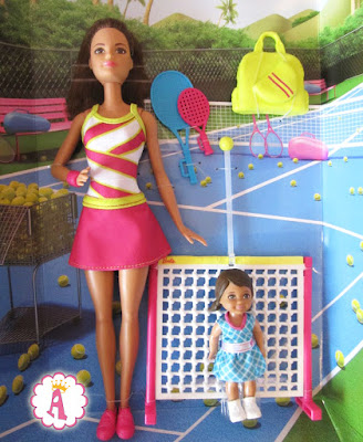 Новые куклы барби 2017: Barbie инструктор по большому теннису и маленькая ученица
