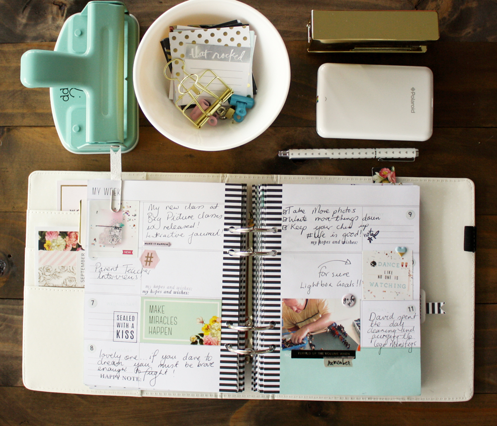 Glass Half Full Heidi Swapp Memory Planner September Pages Glass Half Full Heidi Swapp Memory Planner September Pages