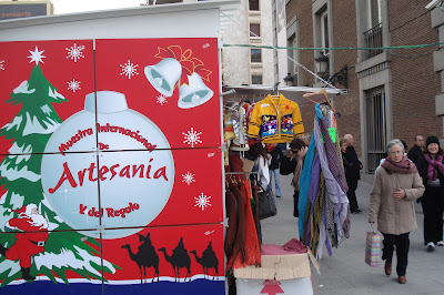 Feria de Navidad de Latina 2011. Mercadillo navideño de Aluche.