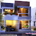 4 BHK contemporary residence architecture