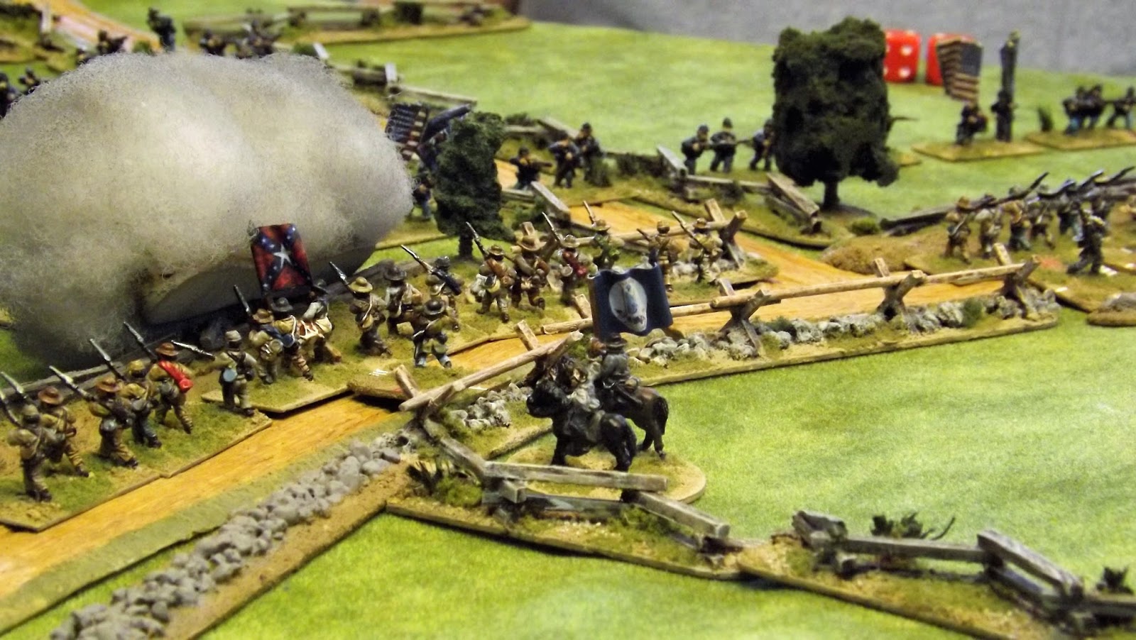 Devon Wargames Group Pickett's Charge A View from the Front