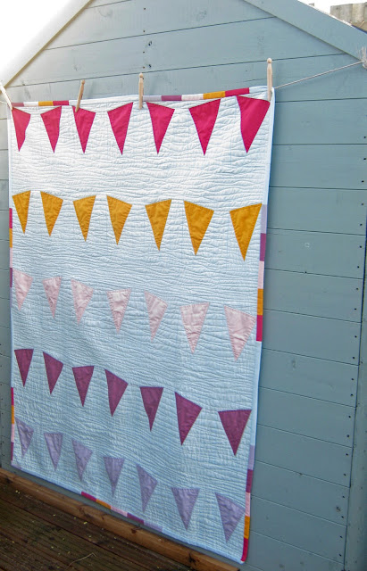 bunting quilt mark I free quilt pattern