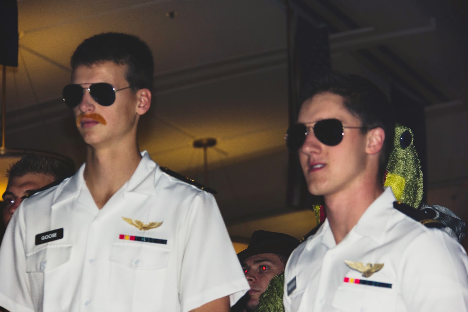 The Trident Naval Academy Midshipmen Celebrate Halloween