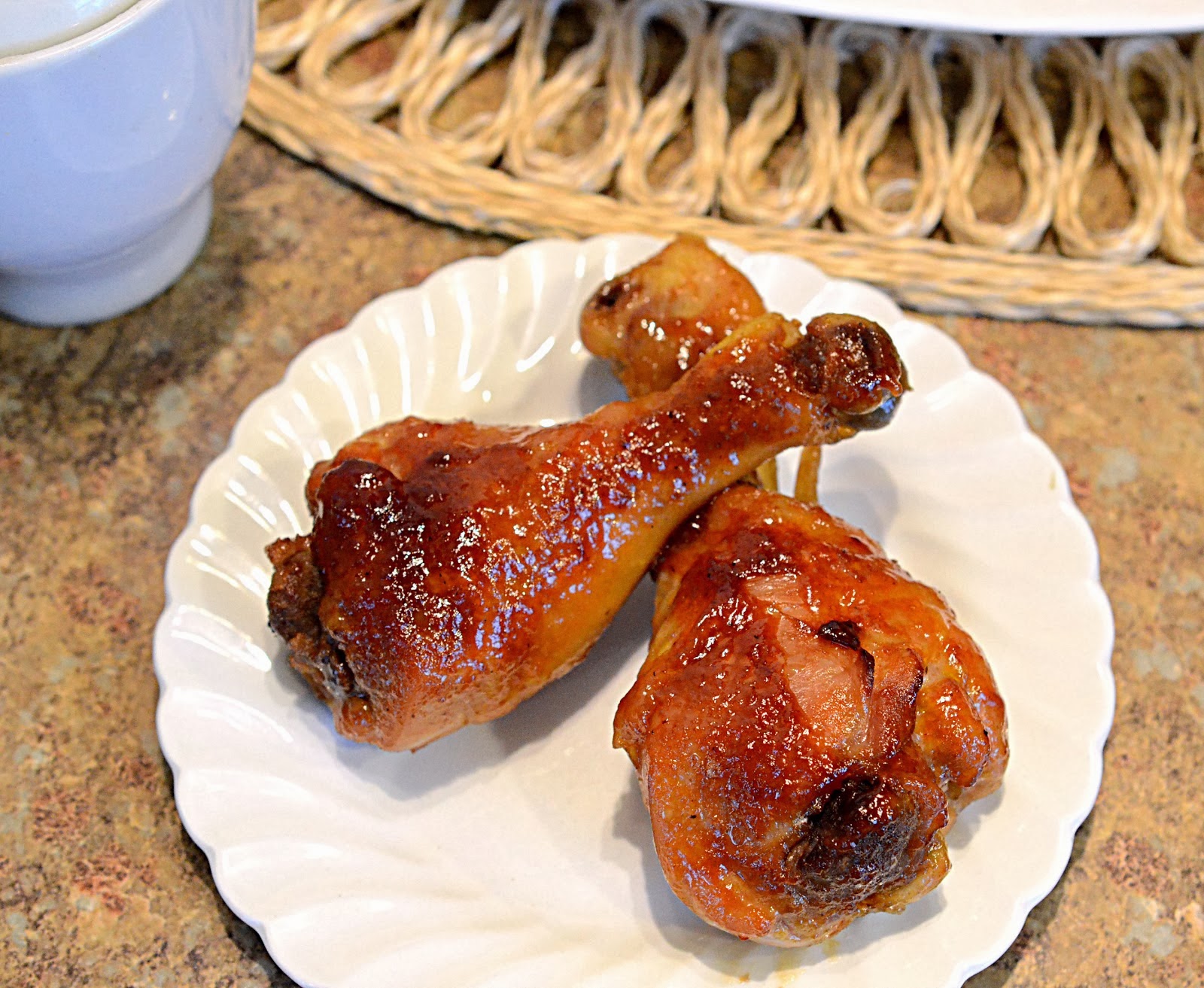 Lisa's Cooking Recipes Caramelized Baked Chicken Legs/Wings