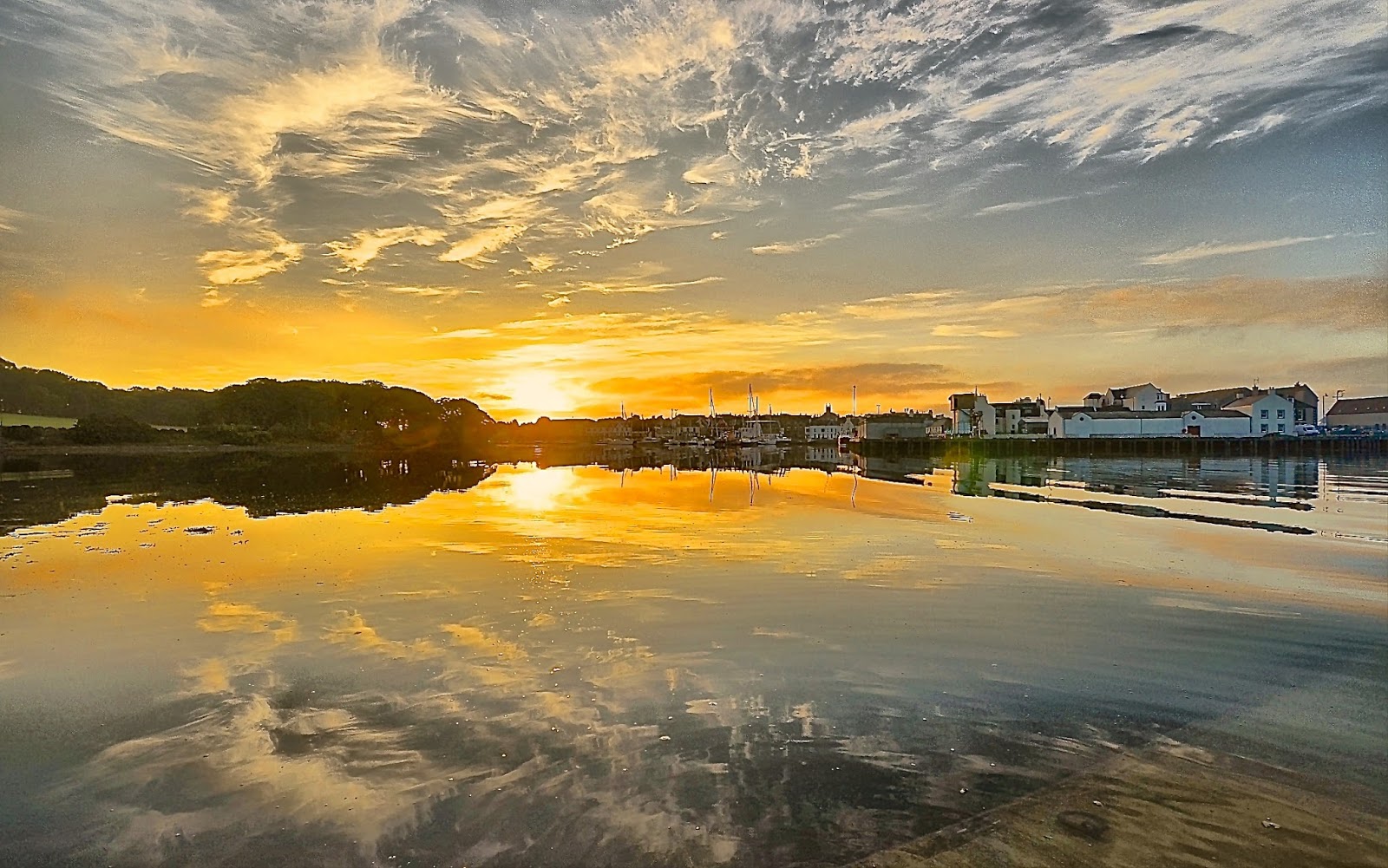 Scottish Islands Explorer Lighting Up Stornoway