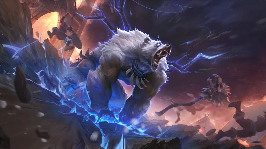 Stormclaw Ursine, Legends of Runeterra, 4K, #7.1850