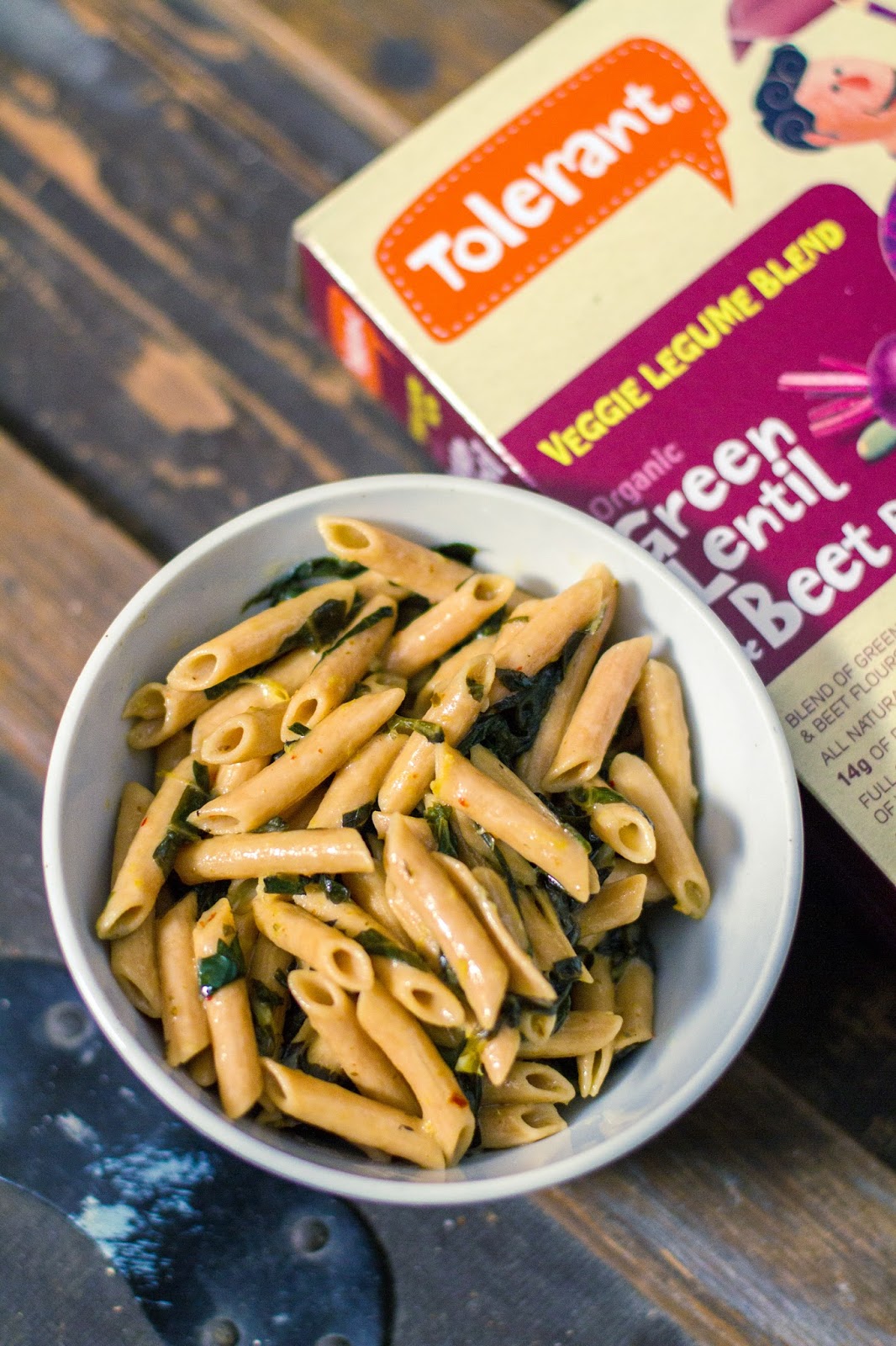 Lemon Butter Penne with Chard Local Food Rocks