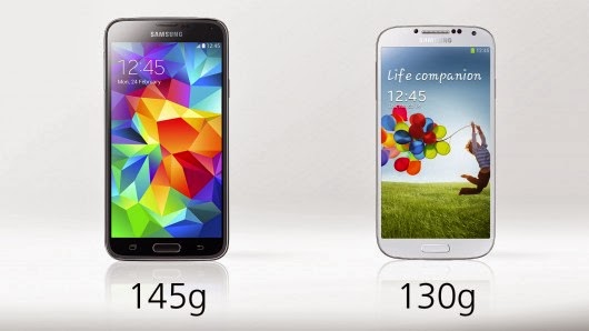 Samsung Galaxy S5 vs Galaxy S4