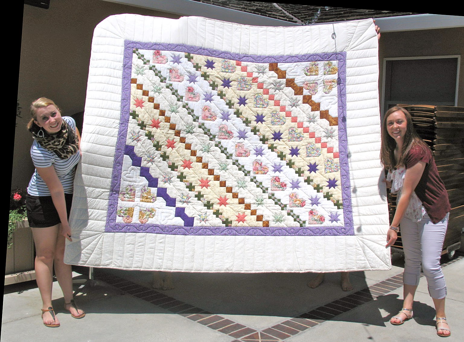 Quilt Walk Talk Lost and Found Shoe Box Quilt