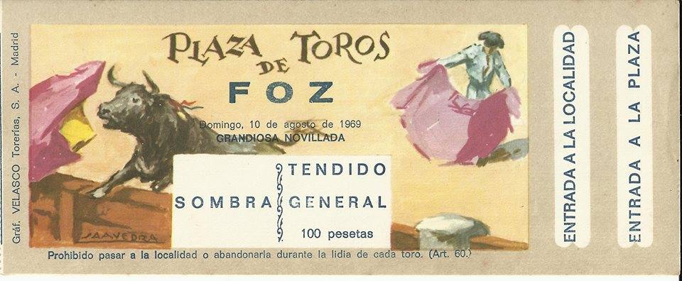 toros en Foz lugo