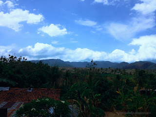 Hilly Natural Scenery In A Dry Season At Ringdikit Village, North Bali, Indonesia