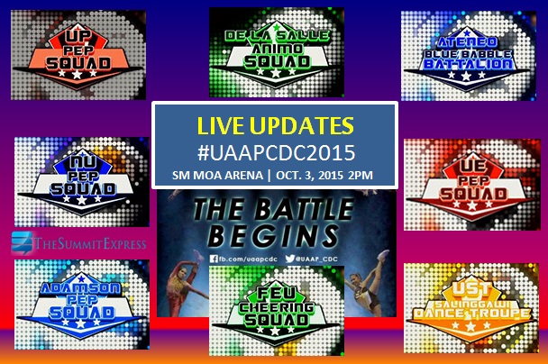 UAAP Cheerdance Competition CDC 2015 Updates