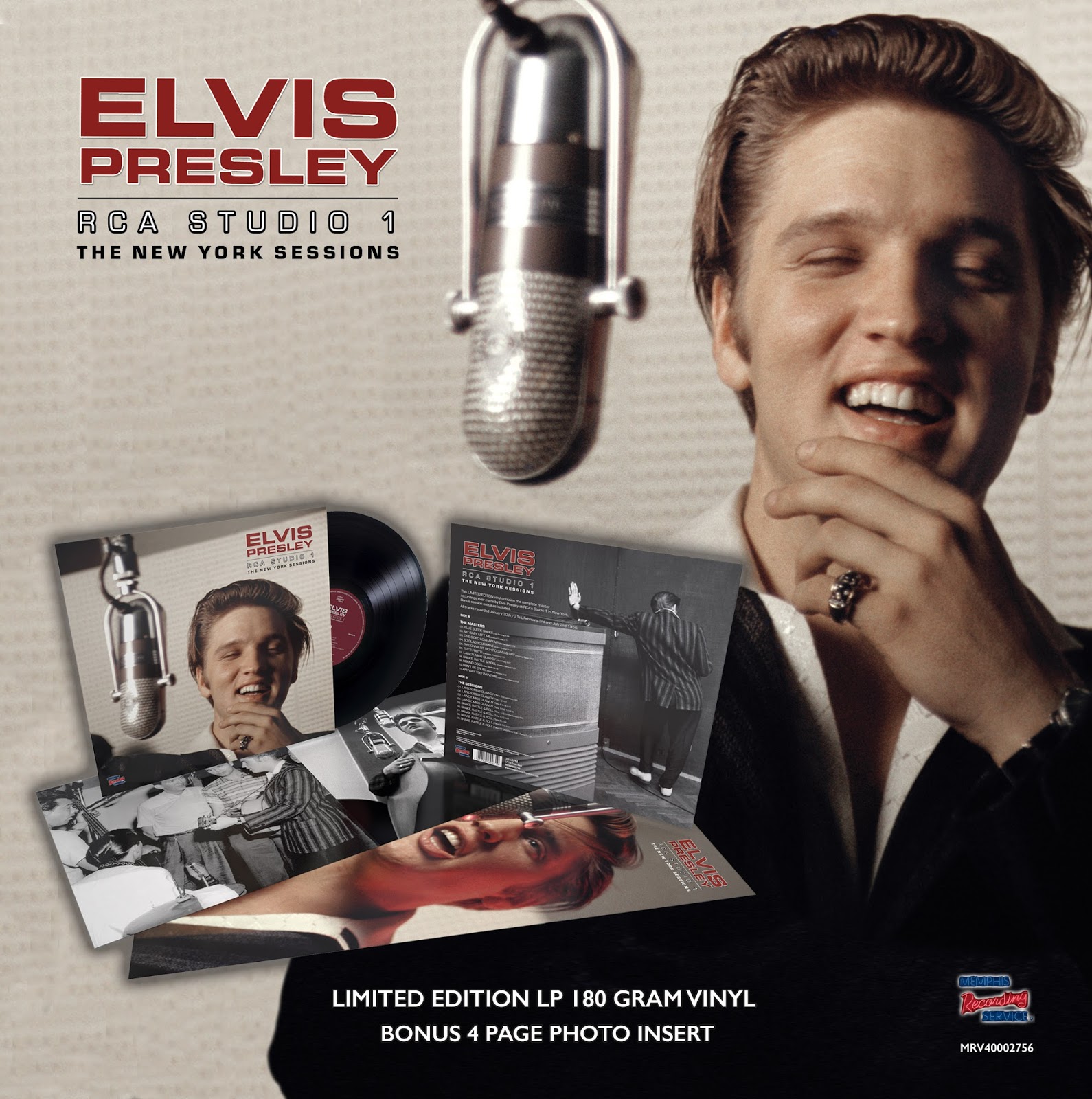Elvis Day By Day March 16 The NY Sessions Record Store Day LP