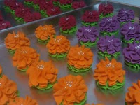 Cara Membuat Kue semprit bunga dahlia