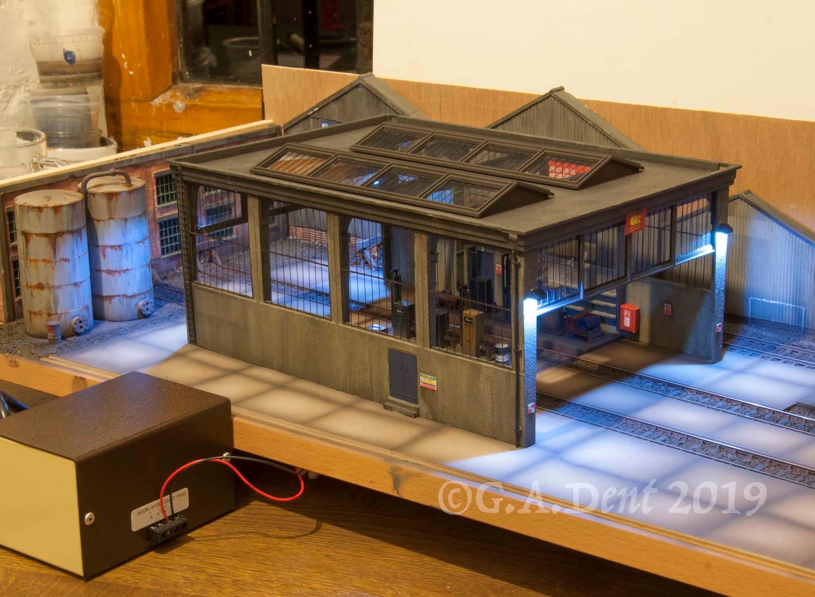 DIESEL DEPOT ILLUMINATED