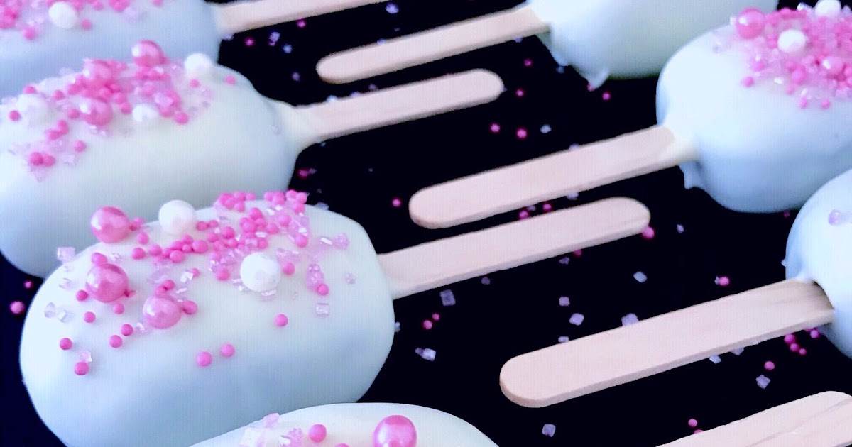 White Chocolate Cakesicles