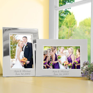 Personalized Silver Picture Frames