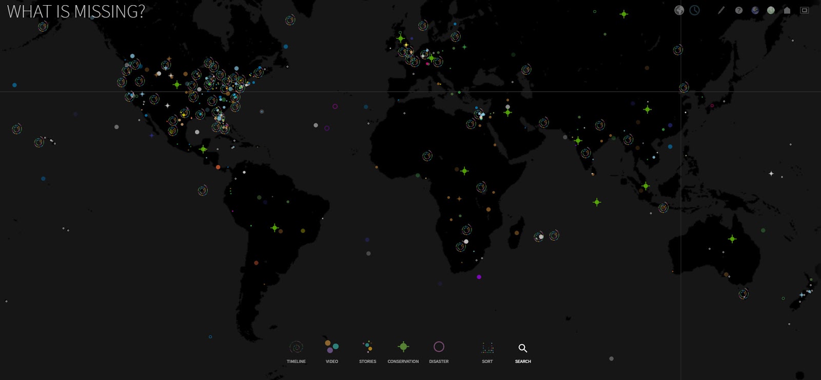 What is missing? - Creating a global memorial to the planet