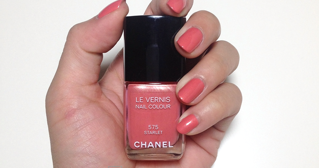 transportabel Vent et øjeblik Tulipaner the raeviewer - a premier blog for skin care and cosmetics from an  esthetician's point of view: Chanel Le Vernis in Starlet 575 Nail Polish  Review, Photos, Swatches, Comparisons