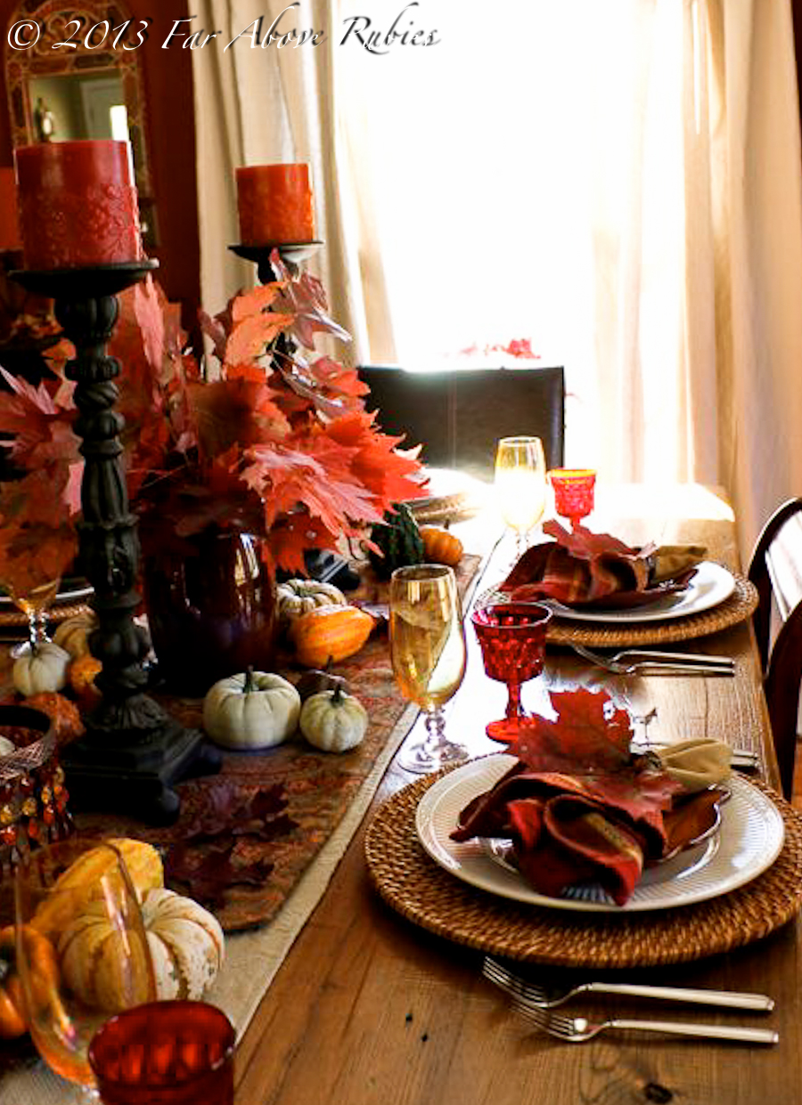 Far Above Rubies: My favorite Fall tables...