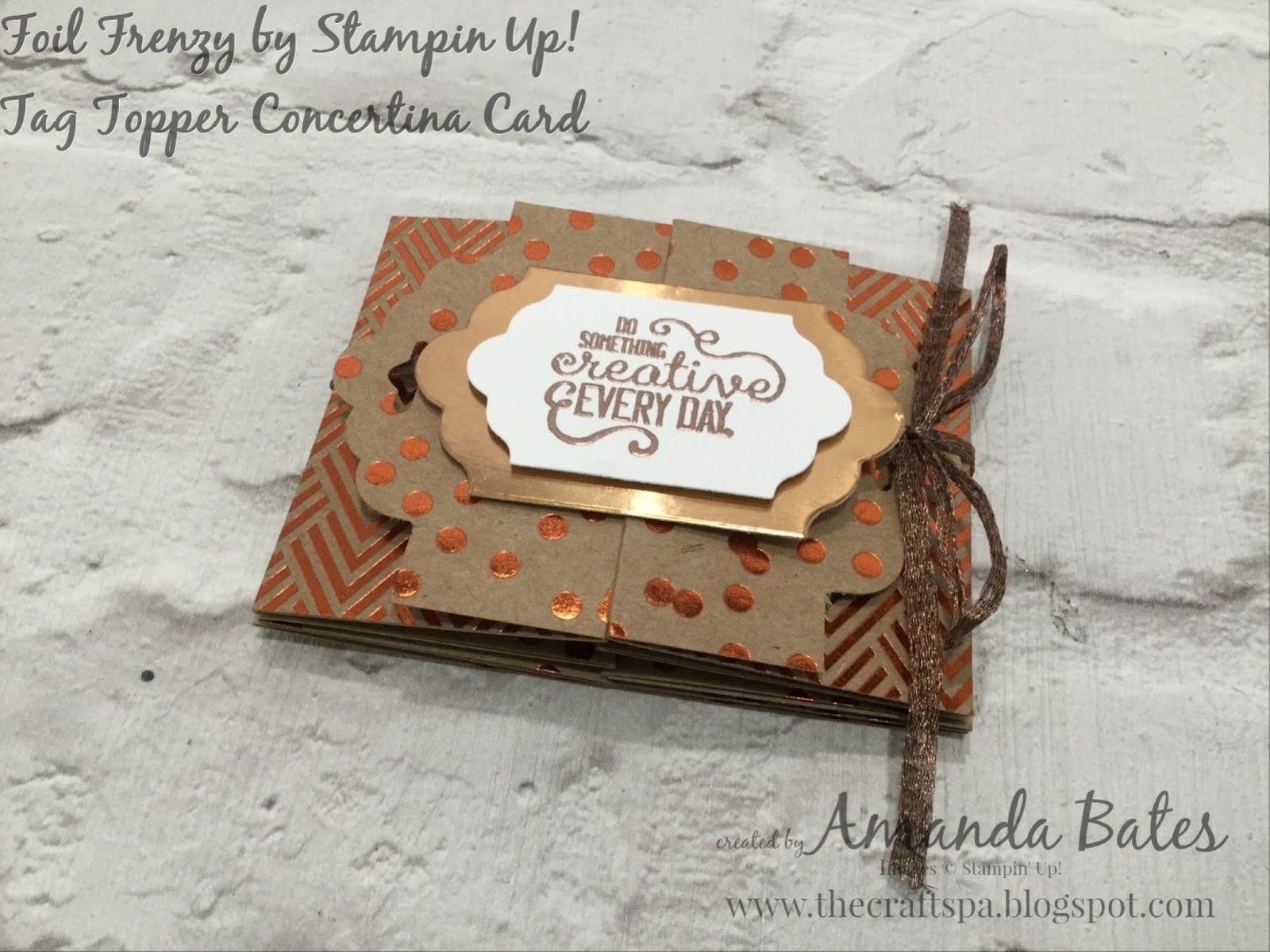 The Craft Spa Stampin' Up! UK independent demonstrator Order