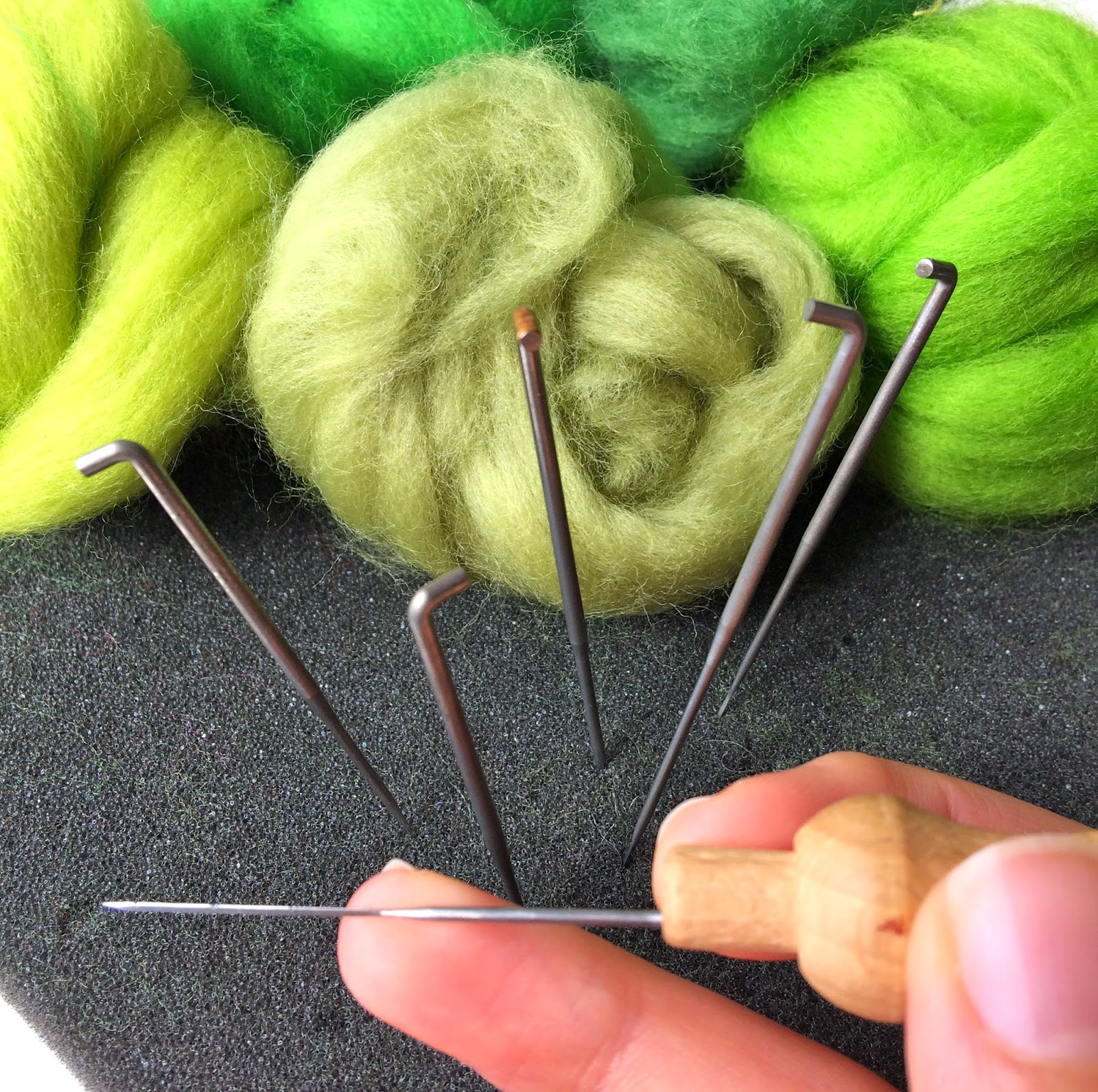 Peanuts And Pocket Fluff Needle Felting…A most dangerous craft!!!!!!!!!