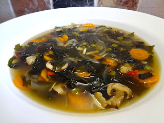 Scallop & Seaweed Soup