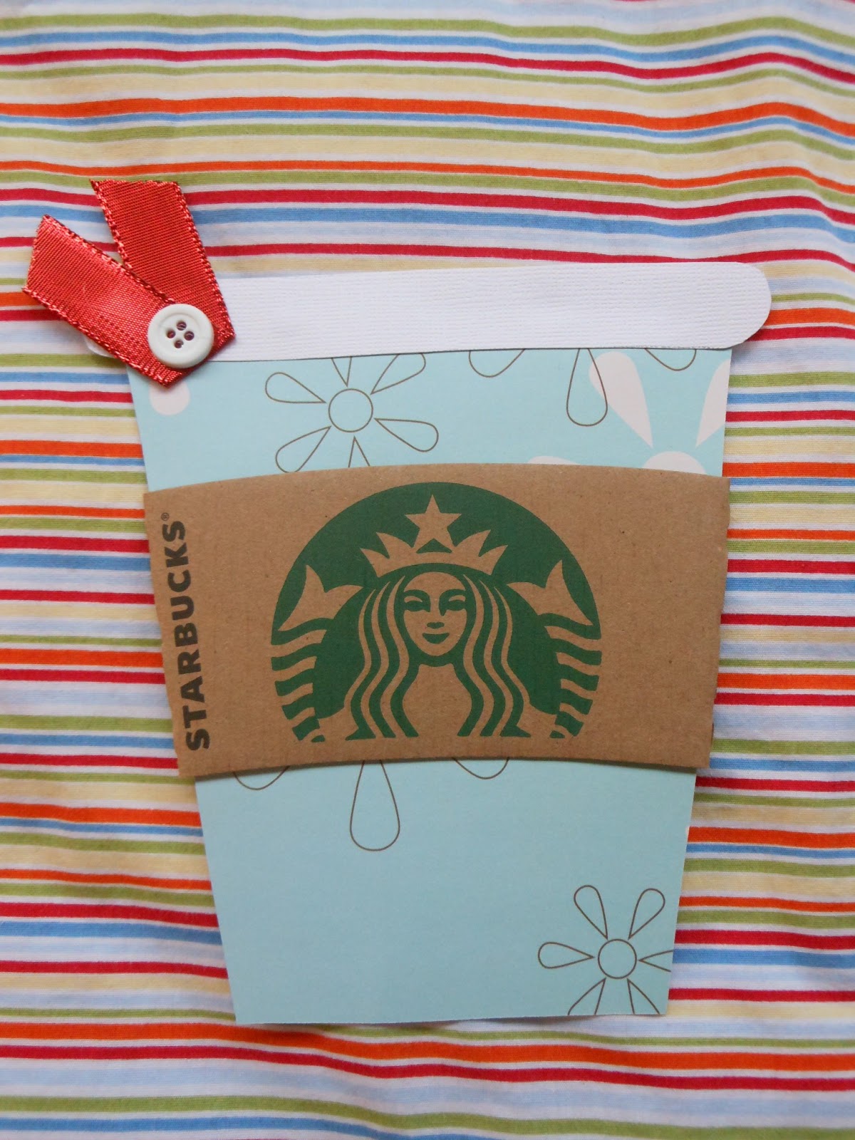 Diary of a Crafty Girl Starbucks Door Decs