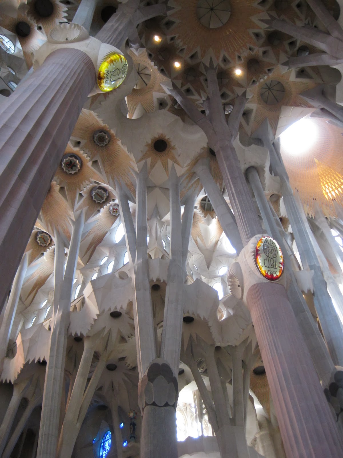 Barcelona - Inside La Sagrada Familia