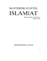 Mastering O LEVEL Islamiyat by Muhammad Bilal Aslam