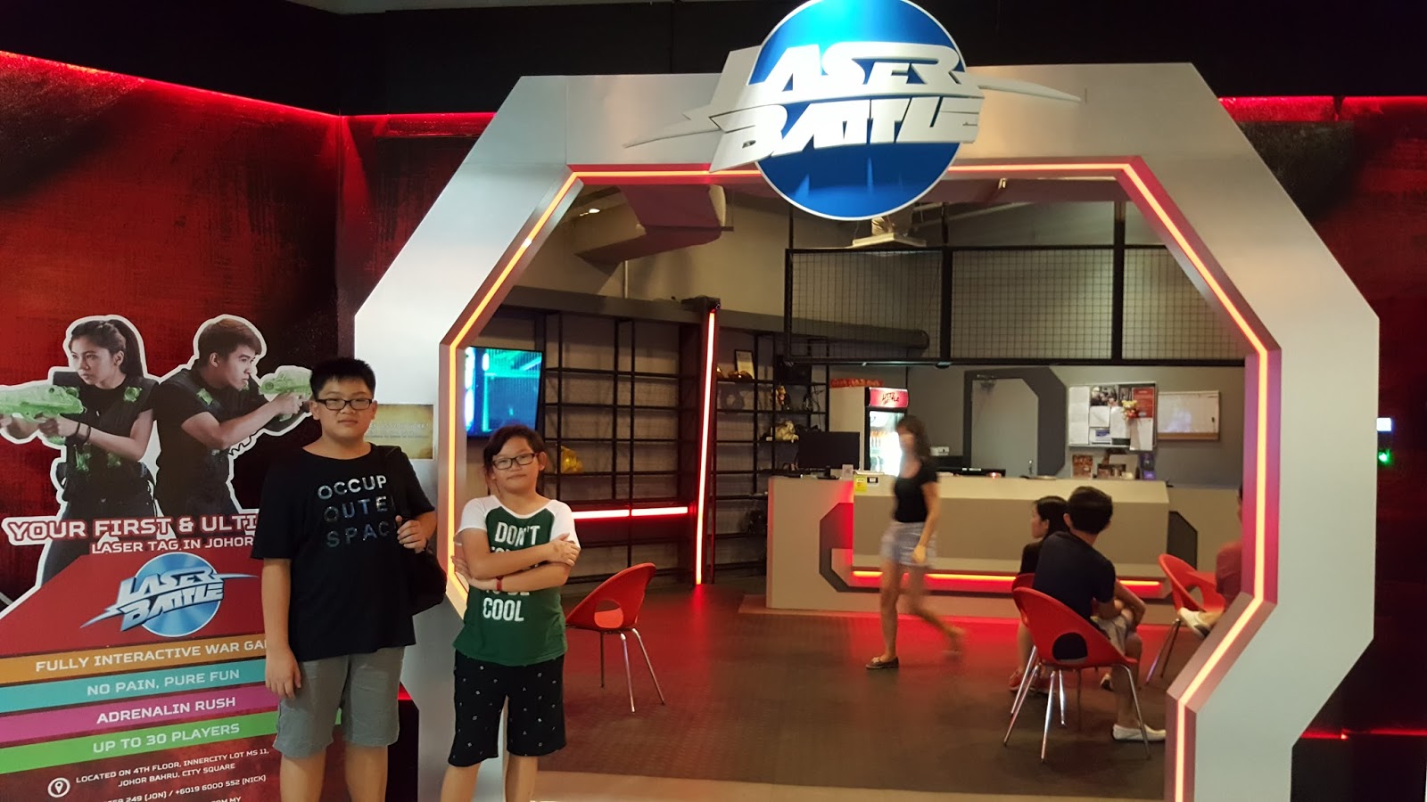 Laser Battle Johor Bahru City Square BPDGTravels Building