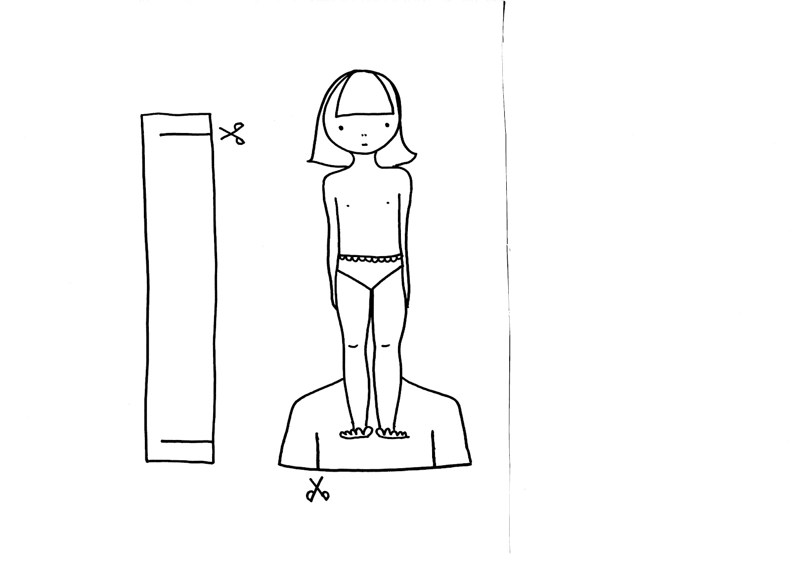 SO sooo cute: Poupée à découper et à habiller