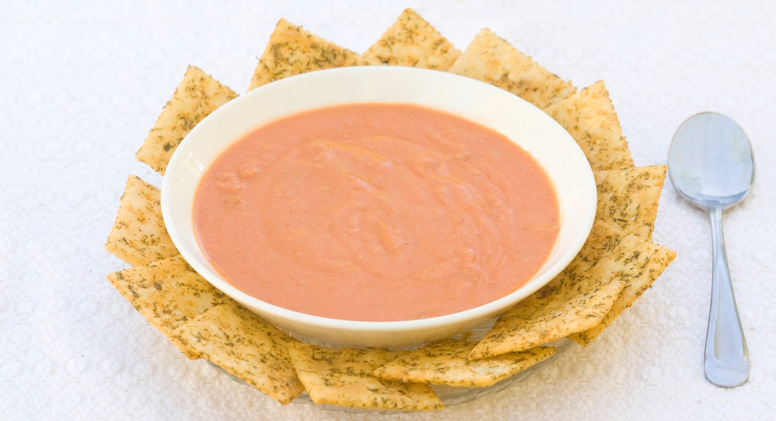 Creekside Grains Homemade Tomato Soup and Cracker Uppers