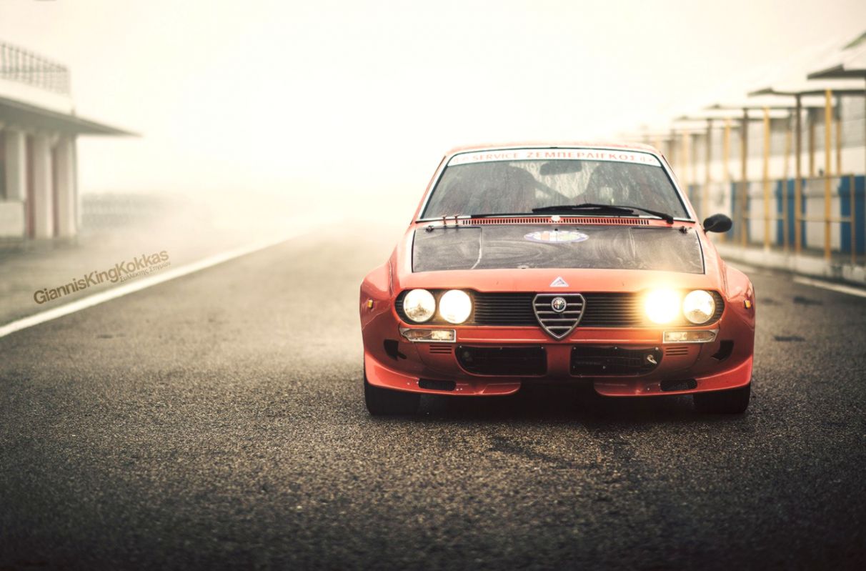 Alfa Romeo Giulia 1750 Gtam 1970 Retro Oldschool Racecar Hd
